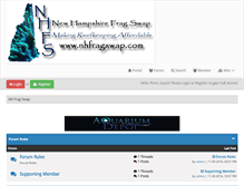 Tablet Screenshot of nhfragswap.com